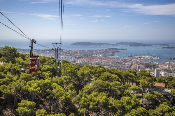 TOULON TELEPHERIQUE DU FAROB